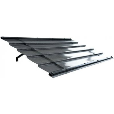 Covernit vchodová stříška Diamant T-150 150 x 954 cm antracit / šedá – Zboží Mobilmania