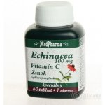 MedPharma Echinacea 100 mg + vitamin C + zinek 67 tablet – Hledejceny.cz