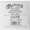 Struna Martin Classical Nylon Ball End Single - 6th Silver Wound