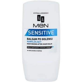 AA Cosmetics Men Sensitive hydratační balzám po holení (Micro Lipid System + Aloe Extract) 100 ml