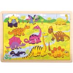 Bino puzzle Dinosauři 20 dílků – Sleviste.cz