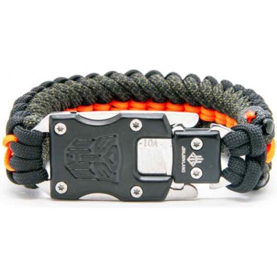 Cordell paracord náramek komise Optimus Černá