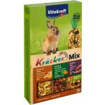 Vitakraft Kracker Mix Králík Popkorn & zelenina & ořechy 3 x 56 g – Zboží Dáma