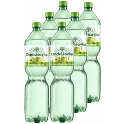 Ondrášovka Kiwano a jablko ochucená minerální voda 6 x 1,5 l – Hledejceny.cz