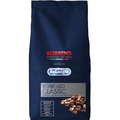 De'Longhi Kimbo Espresso Classic Arabica a Robusta káva 1 kg – Zboží Dáma