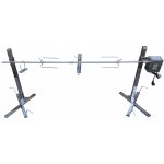 Goodgoods Grilovací rožeň set s motorem a stojanem 150 cm 70 kg 40034 – Zboží Dáma