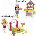 Barbie Chelsea s doplňky herní set Cvičitelka psů – Zboží Dáma