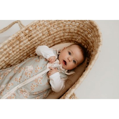Sleepee Spací pytel Newborn Vintage Animals Sky Blue – Zboží Dáma