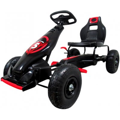 Tomido Dětská šlapací motokára Monster BLACK – Sleviste.cz