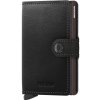 Pouzdro na doklady a karty Secrid Miniwallet Original Black & Brown