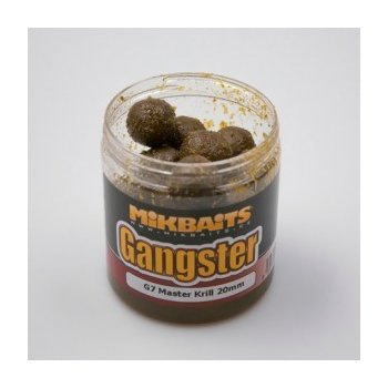 Mikbaits Boilies v dipu Gangster 250ml 16mm g7 master krill