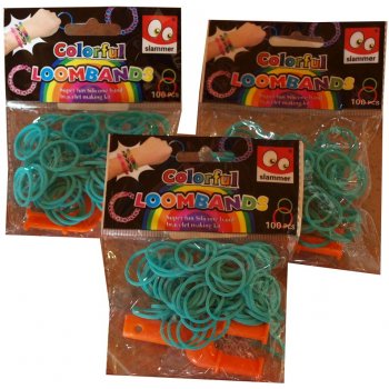 Loom Bandz gumičky na pletení zelené model C