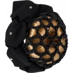 QHP Síťka do vlasů Flower black – Zboží Dáma
