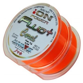 AWA-SHIMA Ion Power Fluo+ Coral 2x 300 m 0,261 mm 8,95 kg