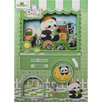 Sycomore Chibi svět Gashapon zápisník panda – Hledejceny.cz