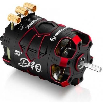 HOBBYWING car XERUN D10 13.5T červený HW30401138 – Zboží Dáma