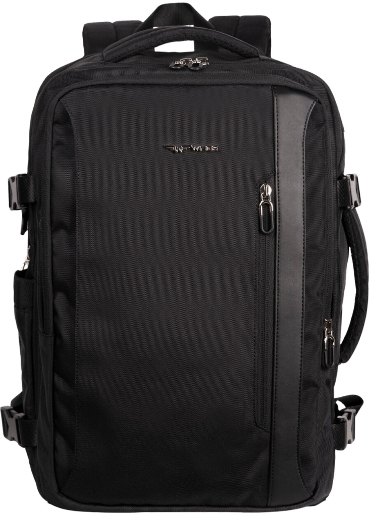 Wings Multifunkční batoh Skylark rozšiřitelný černá 30.5 l
