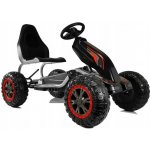 Mamido šlapací motokára Gokart s nafukovacími koly červená – Zboží Mobilmania