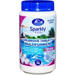Sparkly POOL Chlorové tablety 5v1 multifunkční 20g 1 kg – Zboží Dáma