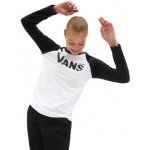 Vans Flying V Raglan LS white black – Hledejceny.cz