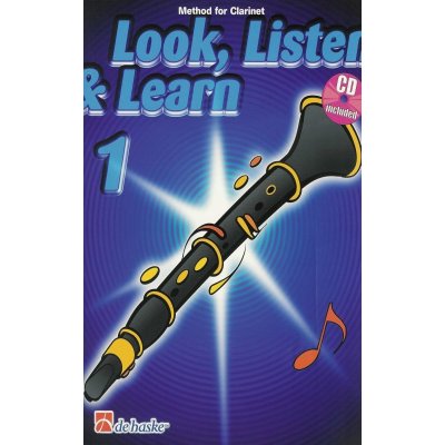 LOOK, LISTEN & LEARN 1 + Audio Online method for clarinet – Zboží Mobilmania