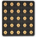 Royal Canadian Mint zlatá mince Maple Leaf Maplegram 25 x 1 g – Zboží Dáma