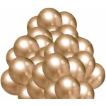 Balonky.cz Chromové balónky zlaté 30 cm