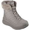 Dámské kotníkové boty Skechers D-Lux Walker Winter Solstice dámské vysoké zimní boty dark taupe