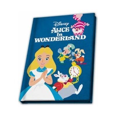 DISNEY Alice in Wonderland Zápisník A6