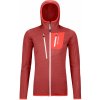 Dámská mikina Ortovox Fleece Grid Hoody W's oranžová