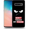 Pouzdro a kryt na mobilní telefon Samsung Picasee Ultimate Case Samsung Galaxy S10 Plus Angry Eyes Transparent