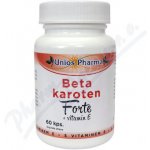 Uniospharma Beta karoten Forte s vitamínem E 60 tablet – Hledejceny.cz