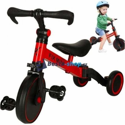 Trike Fix 3v1 Mini červená – Zboží Dáma