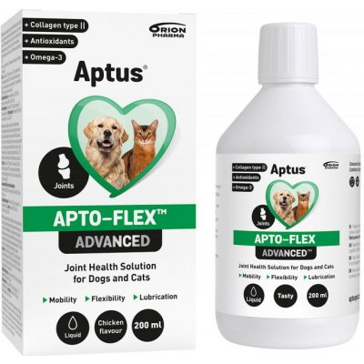 Aptus Apto-flex Advanced Collagen doplňky pro psa a kočku 200 ml – Zboží Mobilmania