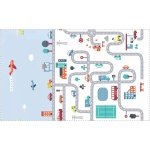 Bocioland Skládací pěnová podložka oboustranná Město – Hledejceny.cz