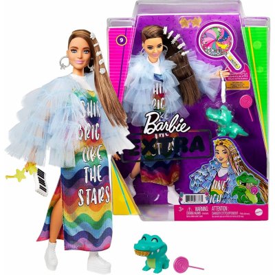 Barbie Extra Stylová dlouhovláska Lollipop – Zbozi.Blesk.cz