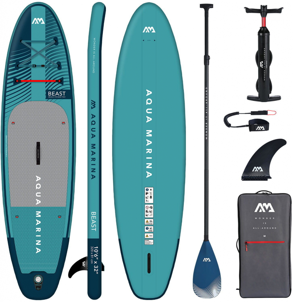 Paddleboard Aqua Marina Beast 10\'6\'\'x32\'\'x6\'\' AQUA SPLASH