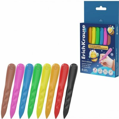 ErichKrause Kids Space Animals Bee Wax 8 barev – Hledejceny.cz