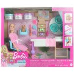 Barbie Salón krásy Herní set s blondýnkou – Zboží Mobilmania