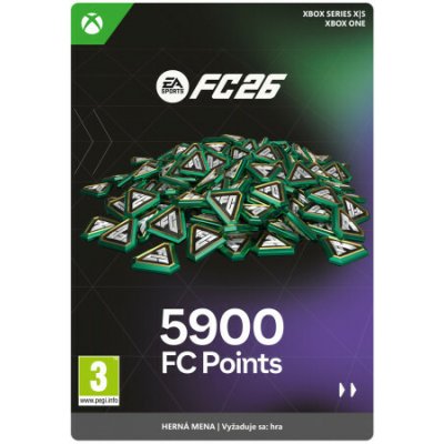 EA Sports FC 26 - 5900 FC Points – Hledejceny.cz