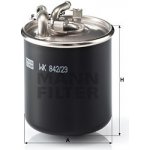 Palivový filtr MANN-FILTER WK 842/23 x (WK842/23x) – Sleviste.cz