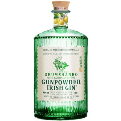 Drumshanbo Gunpowder Sardinian Citrus Irish Gin 43% 0,7 l (holá láhev)