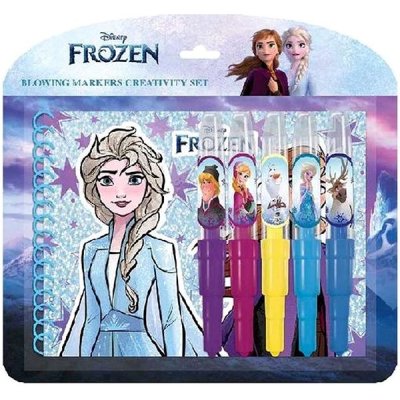 JIRI MODELS Set s foukacími fixy a notesem Frozen (Ledové Království) – Zbozi.Blesk.cz