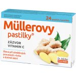 Dr. Müller Müllerovy pastilky se zázvorem 24 ks – Hledejceny.cz