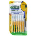 GUM Trav-Ler mezizubní kartáčky s chlorhexidinem kónický 1,3 mm 6 ks blistr – Zboží Dáma