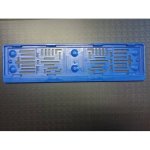 Ostatní Podložka pod SPZ modrá – Sleviste.cz