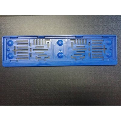 Ostatní Podložka pod SPZ modrá – Sleviste.cz