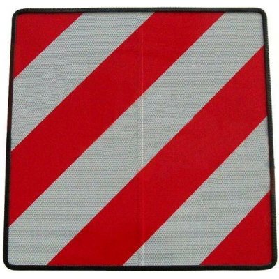 Reflexní tabule pro nadměrné a přesahující náklady 500x500mm 100480 – Hledejceny.cz