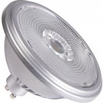 SLV QPAR111 GU10 LED světelný zdroj stříbrný 12,5 W 3000 K CRI 90 30° – Hledejceny.cz