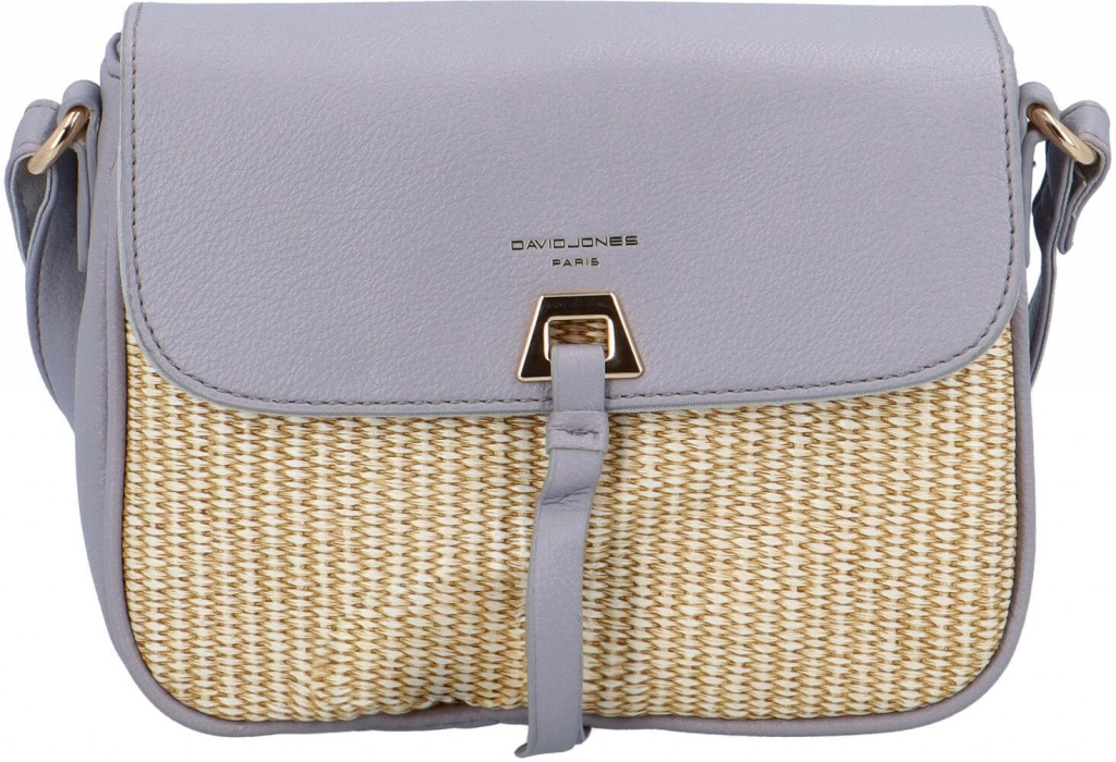 David Jones dámská crossbody kabelka bledě fialová Flou fialová